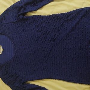 Jm collection blue shirt size PP